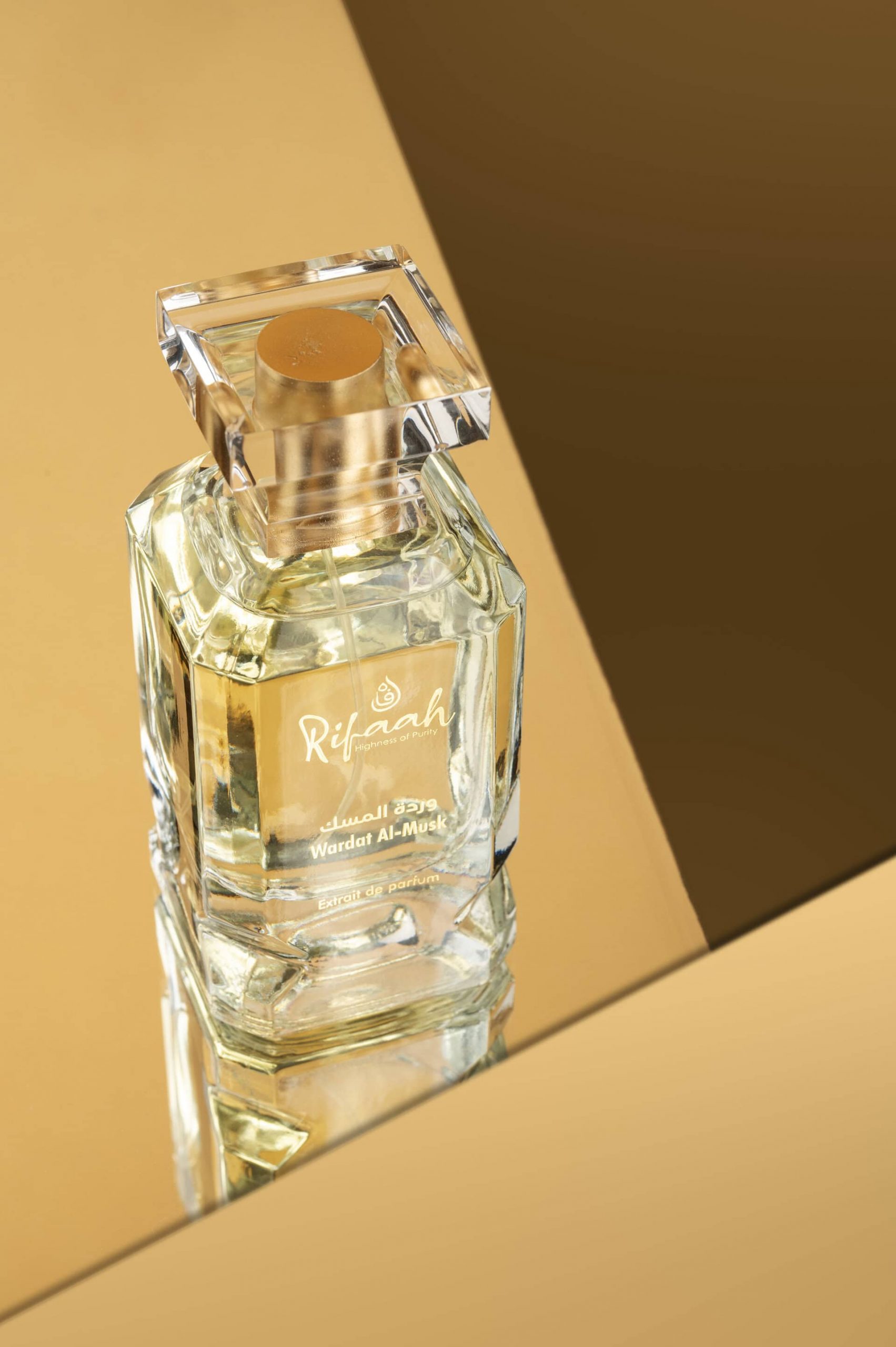 Rifaah Wardat Al-Musk Extrait de Parfum 100ml – Elegant Floral Musk Luxury Perfume in Crystal Glass Bottle - Image 7 - Ruby Online