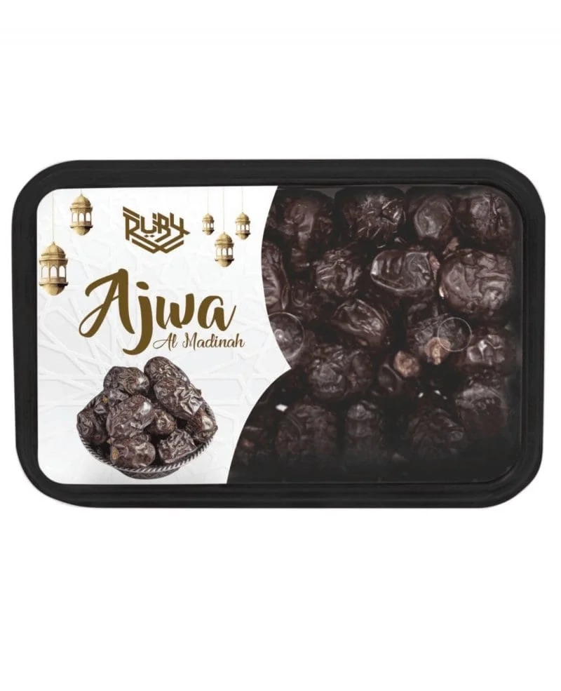 Premium Ajwa Dates from Madinah – 500g and 1kg Fresh Soft Khajoor in Airtight Container - Image 3 - Ruby Online