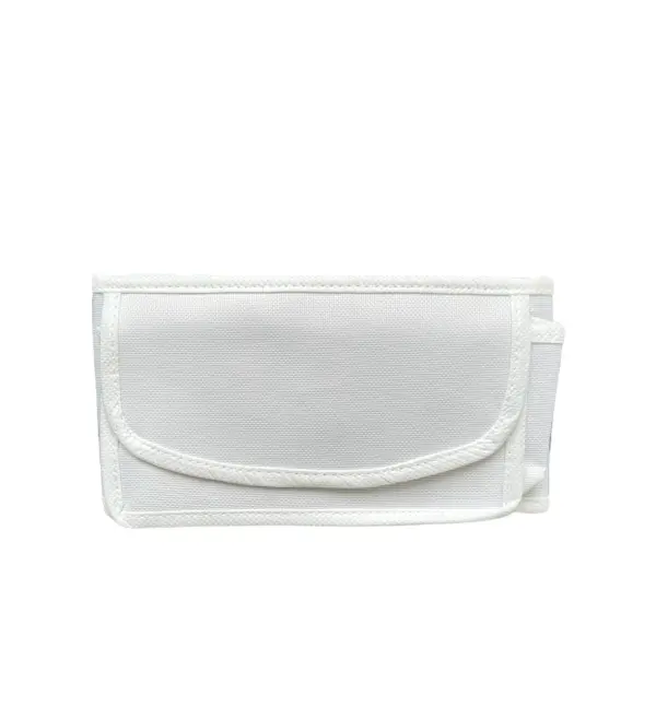 Ruby White Ihram Belt with Dual Pouches – Adjustable Washable Hajj & Umrah Utility Waist Belt - Image 5 - Ruby Online