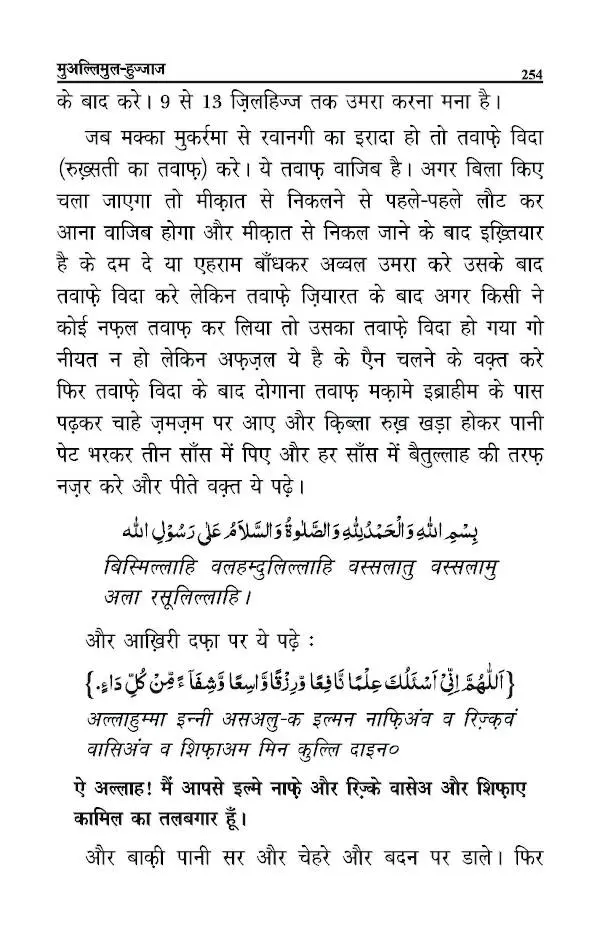 Muallimul Hujjaj Islamic Hajj Guide Book in Hindi – Premium Religious Learning Edition - Image 3 - Ruby Online