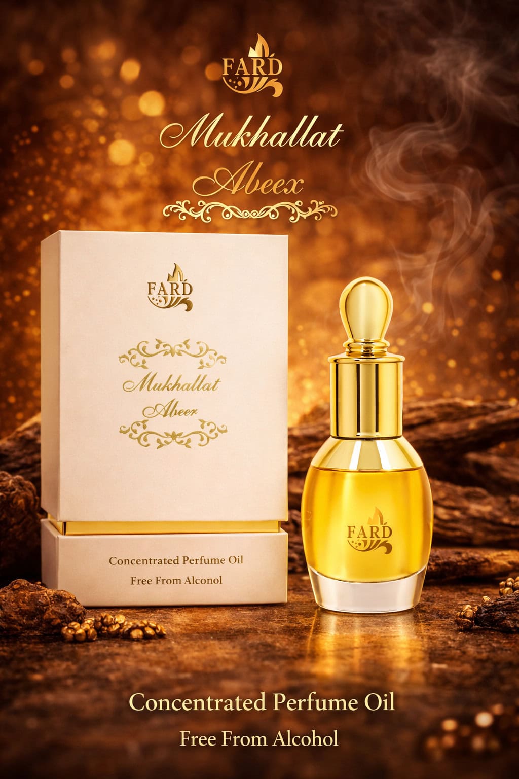 FARD Mukhallat Abeer Premium Attar 14ml – Alcohol Free Luxury Concentrated Perfume Oil - Image 4 - Ruby Online