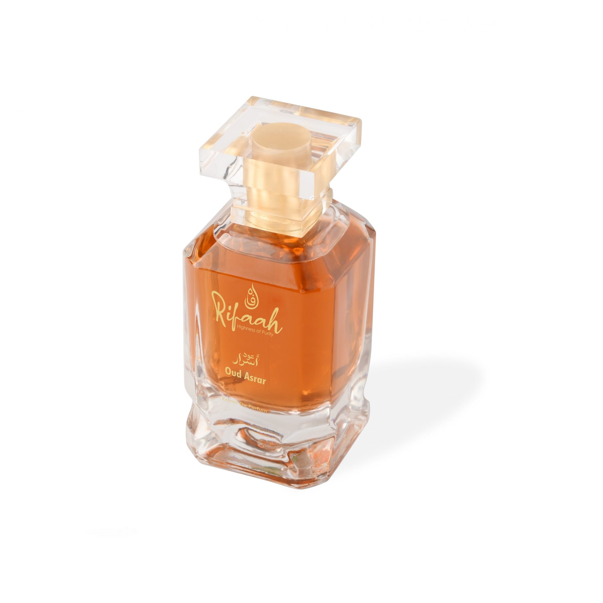 Rifaah Oud Asrar Extrait De Parfum 100ml – Luxury Amber Oud Fragrance in Crystal Glass Bottle - Image 8 - Ruby Online