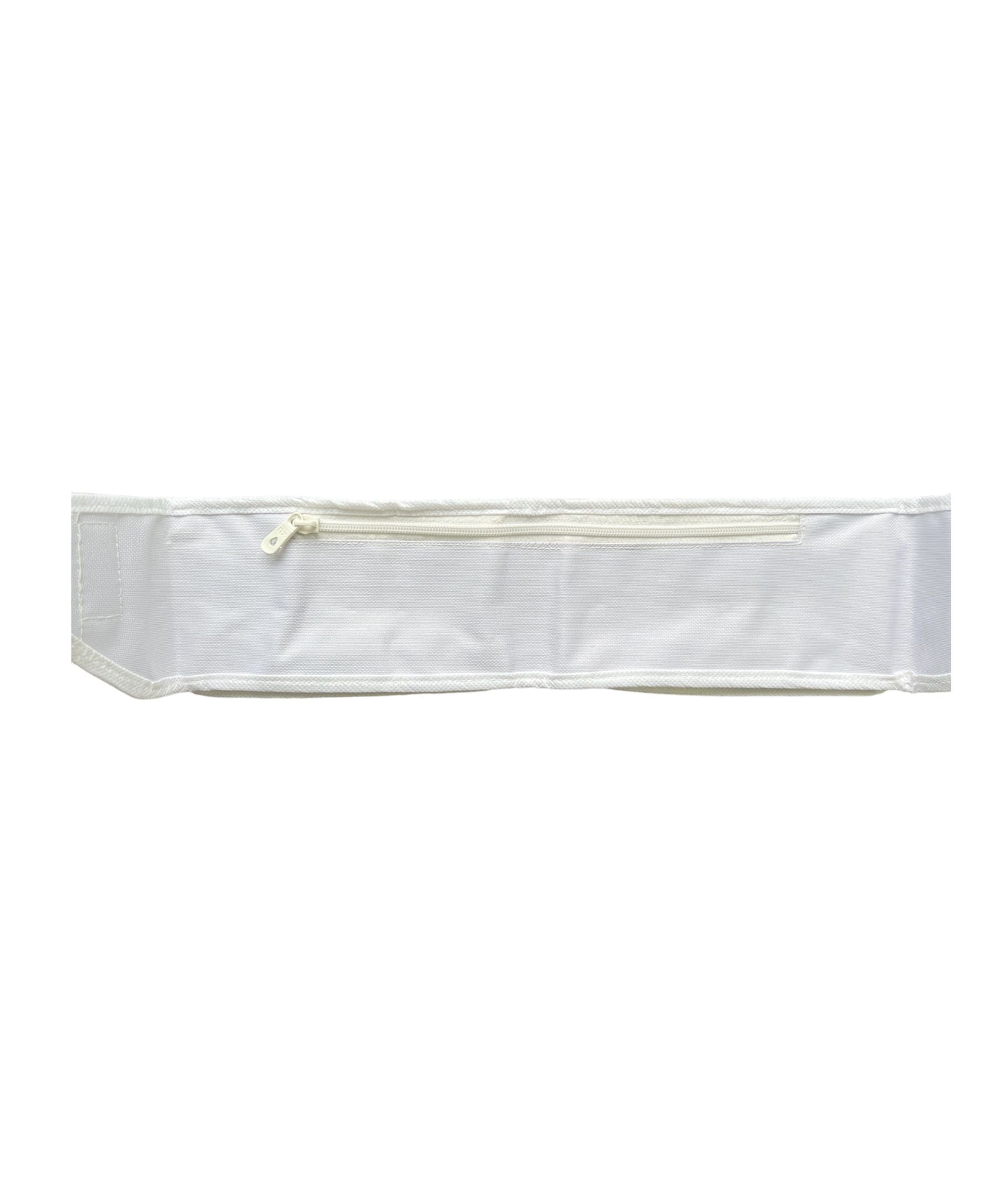 Ruby White Ihram Belt with Dual Pouches – Adjustable Washable Hajj & Umrah Utility Waist Belt - Image 10 - Ruby Online