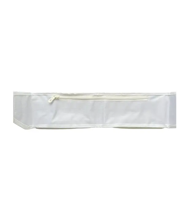 Ruby White Ihram Belt with Dual Pouches – Adjustable Washable Hajj & Umrah Utility Waist Belt - Image 4 - Ruby Online