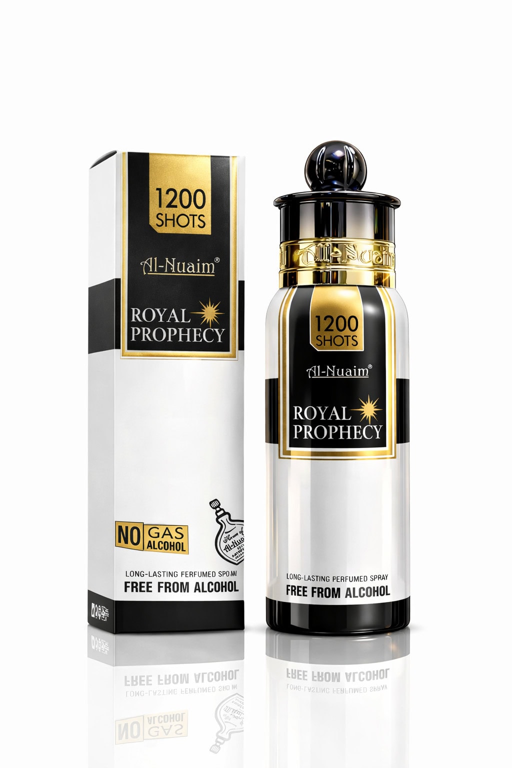 Al Nuaim Royal Prophecy 1200 Shots Premium Perfumed Spray 100ml – Long Lasting Alcohol-Free Fragrance - Image 6 - Ruby Online